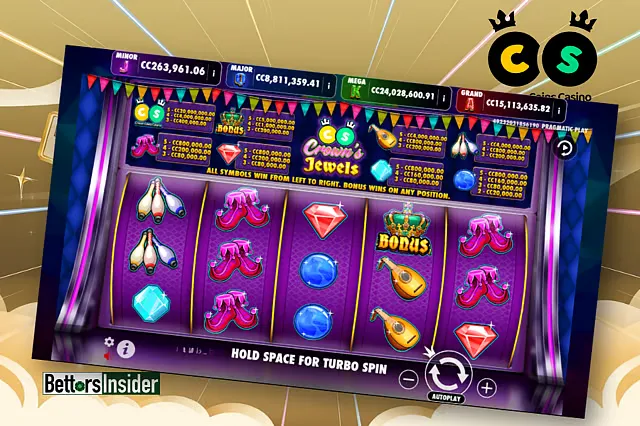 bettorsinsider 2025 02 21 92nptv0f Crowns Jewels screenshot from Crown Coins Casino web